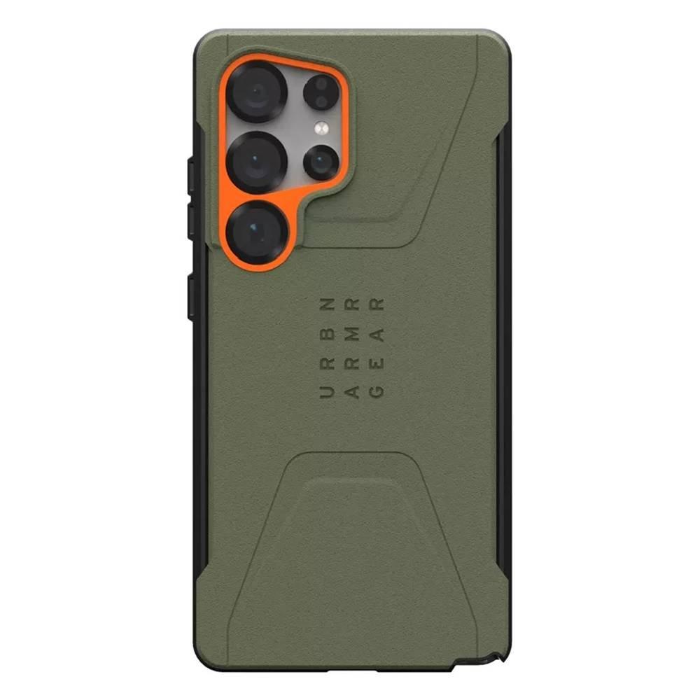 

Uag civilian case with magnet for galaxy s25 ultra, 214473117297 - olive & orange
