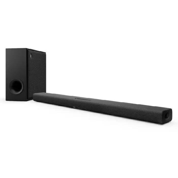 

Yamaha true x soundbar with dolby atmos and external subwoofer, srx50a- black