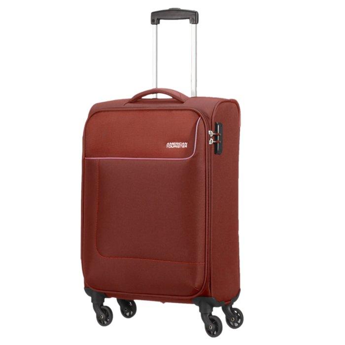 

American tourister jamaica spinner soft luggage, 69cm, 27ox02102 - maroon