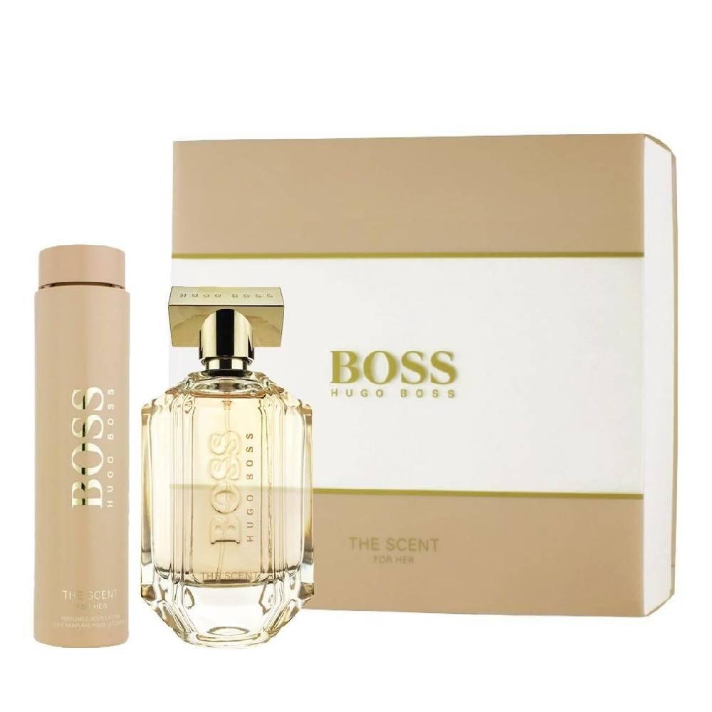 

Hugo boss the scent set - 100 ml edp + 200 ml body lotion
