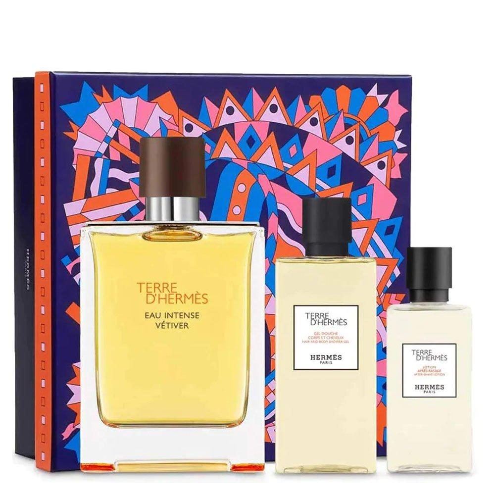

Hermes terre dhermes eau intense vetiver 3pc set - 100ml