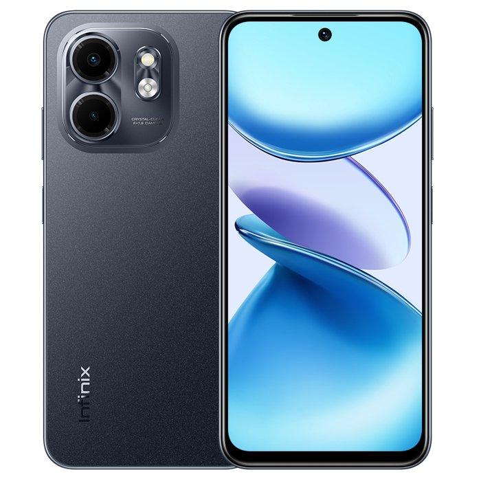 

Infinix smart 9 phone, 6. 7-inch, 128gb, 3gb ram, 13mp camera - metallic black