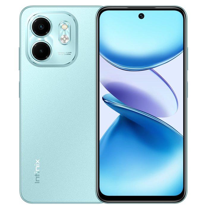 

Infinix smart 9 phone, 6. 7-inch, 128gb, 3gb ram, 13mp camera - mint green