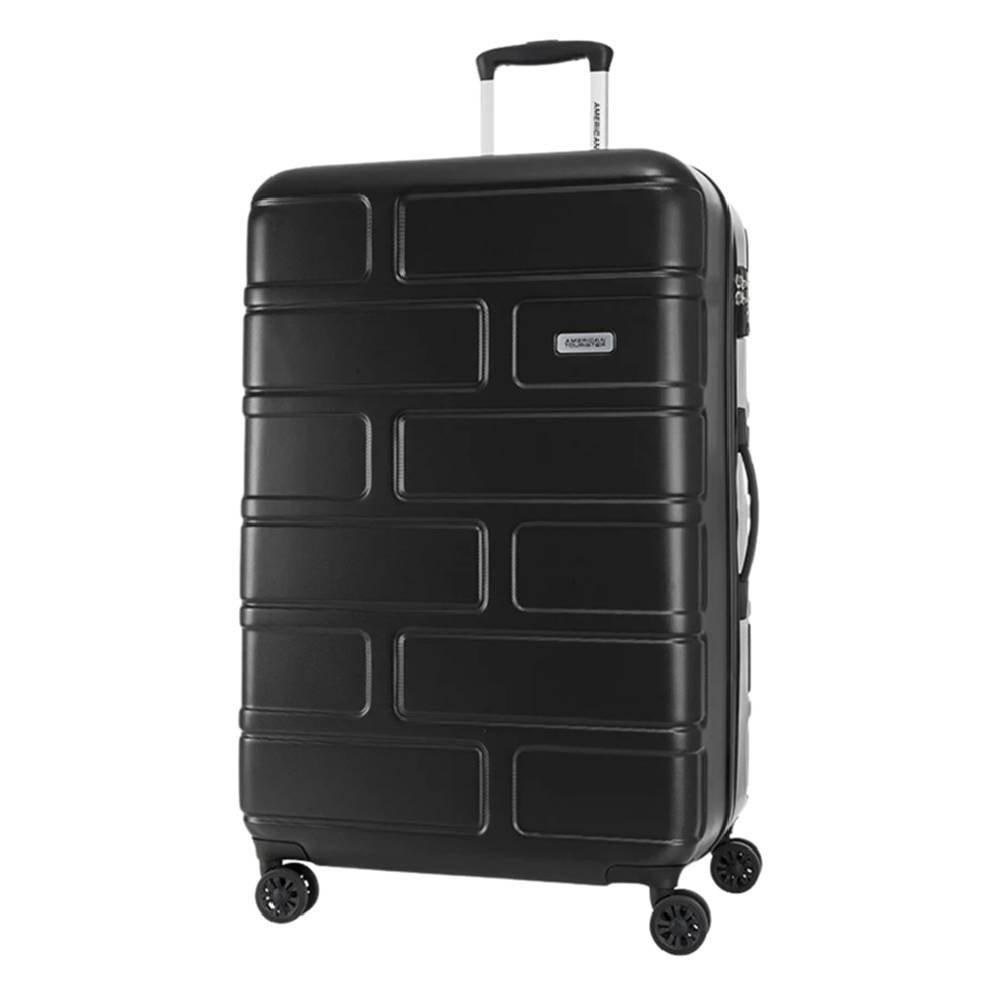 

American tourister bricklane hard luggage trolley bag, 80/30cm, ge3x89003 - black