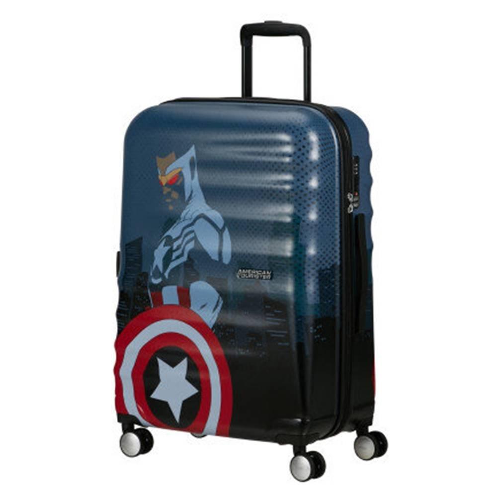 

American tourister wavebreaker disney captain america city trolley bag, 67cm