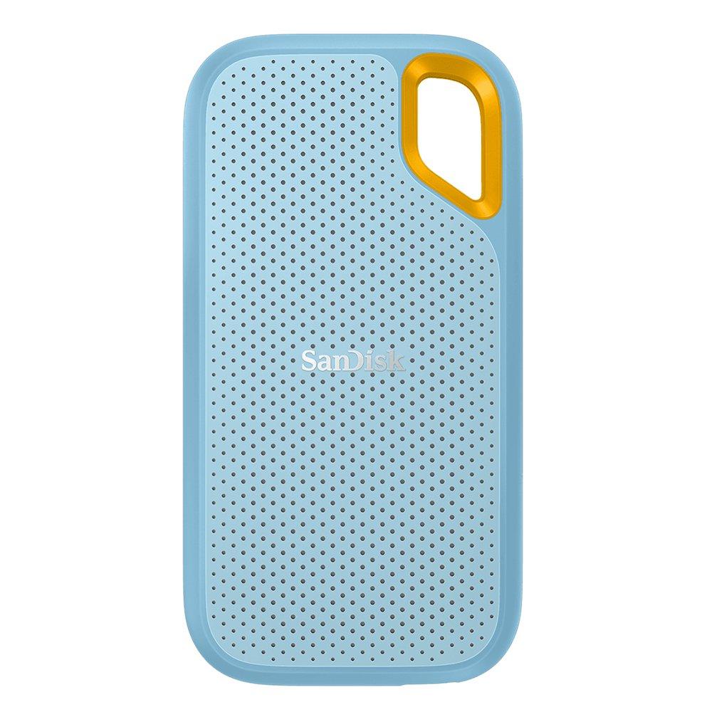 

Sandisk extreme portable 1tb ssd hard drive, sdssde61-1t00-g25b - sky blue