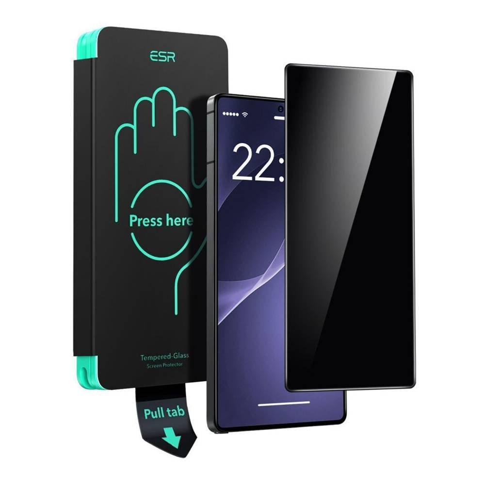 

Esr privacy tempered-glass screen protector for samsung s25 ultra, 1d79700201– black