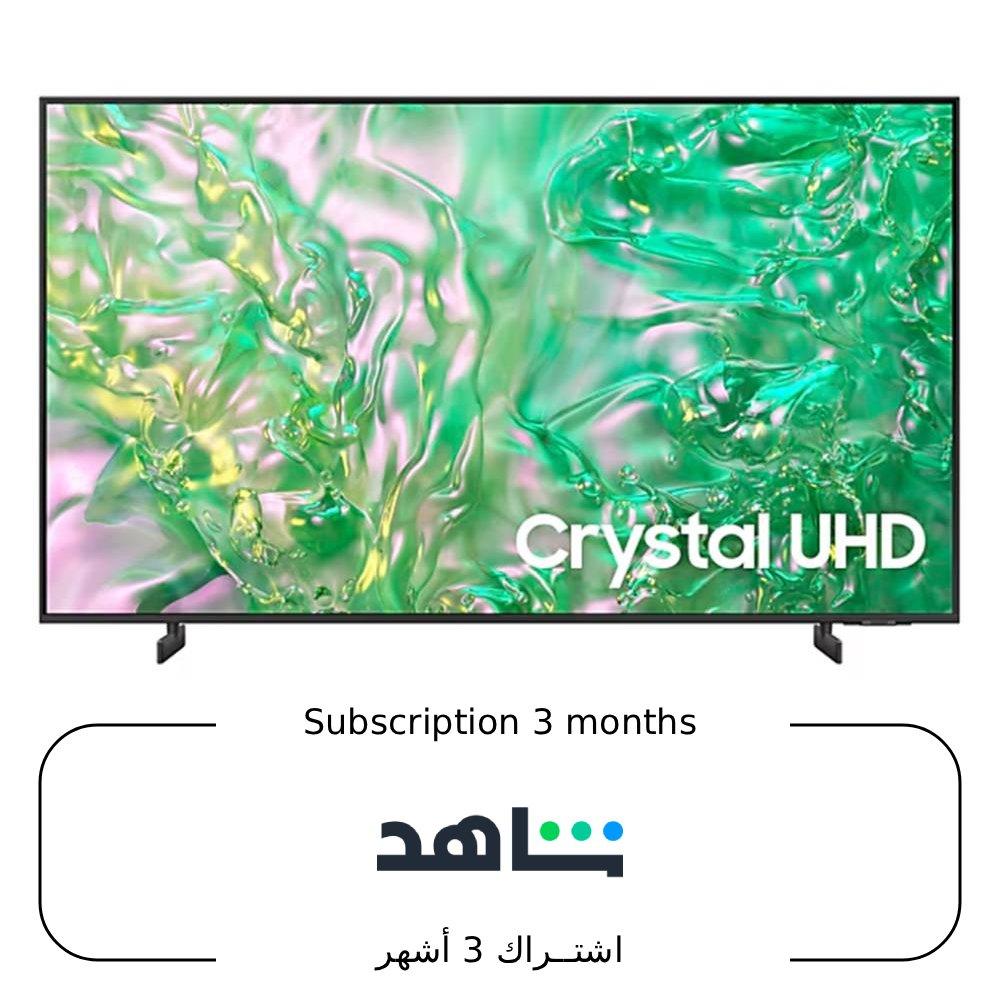 

Samsung 85" crystal 4k tizen led smart tv, ua85du8000uxzn - black