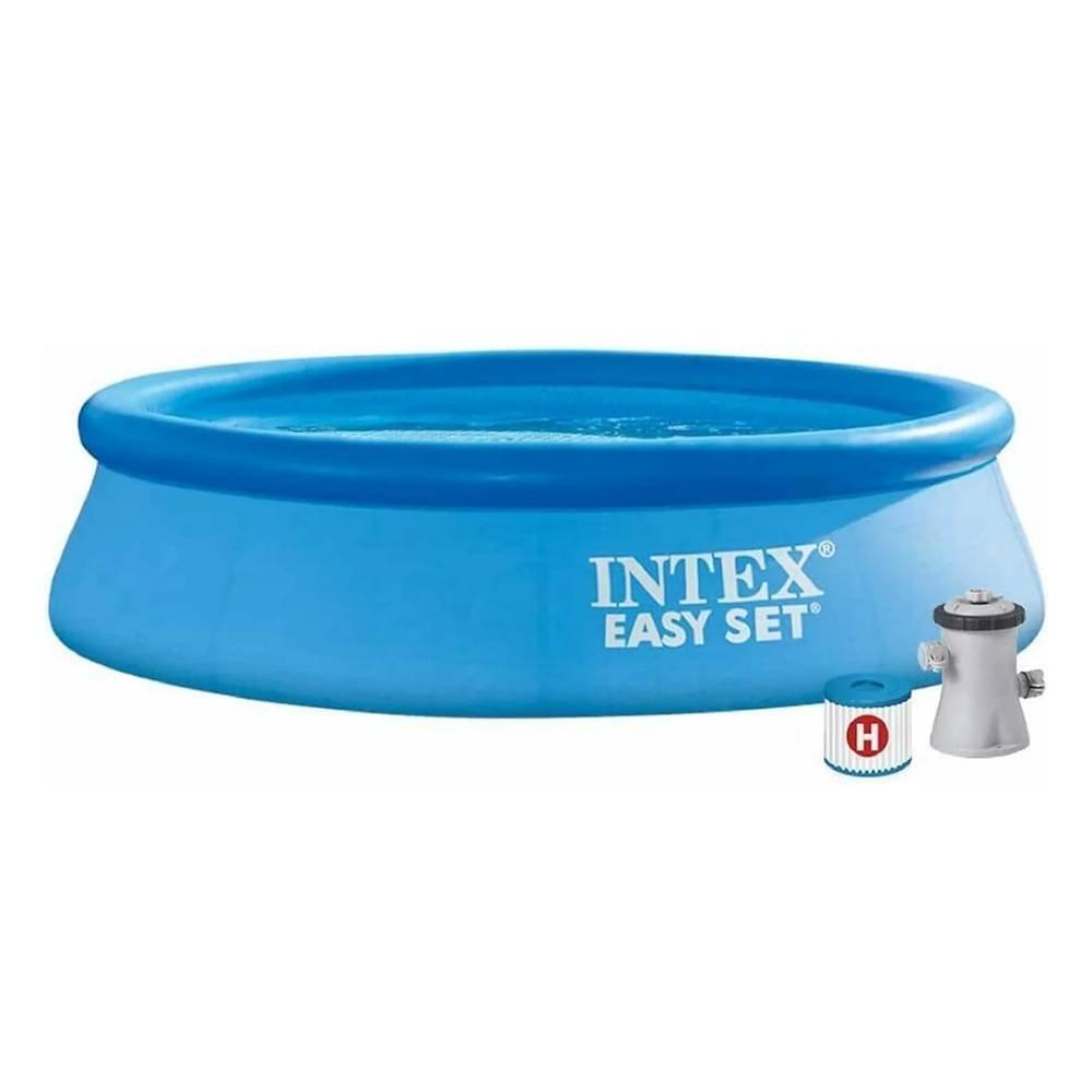 

Intex easy set pool 8ft, 28108- blue