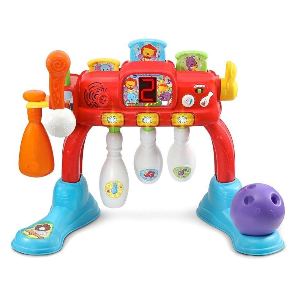 

V-tech batter up and bowl sports center kids toy, 504203 – multicolor