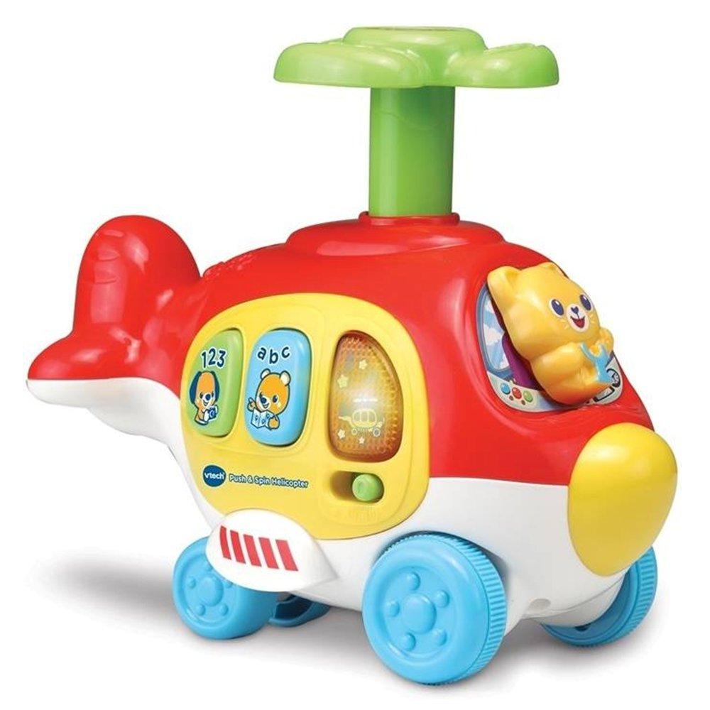 

V-tech push & spin helicopter kids toy, 513903 – multicolor