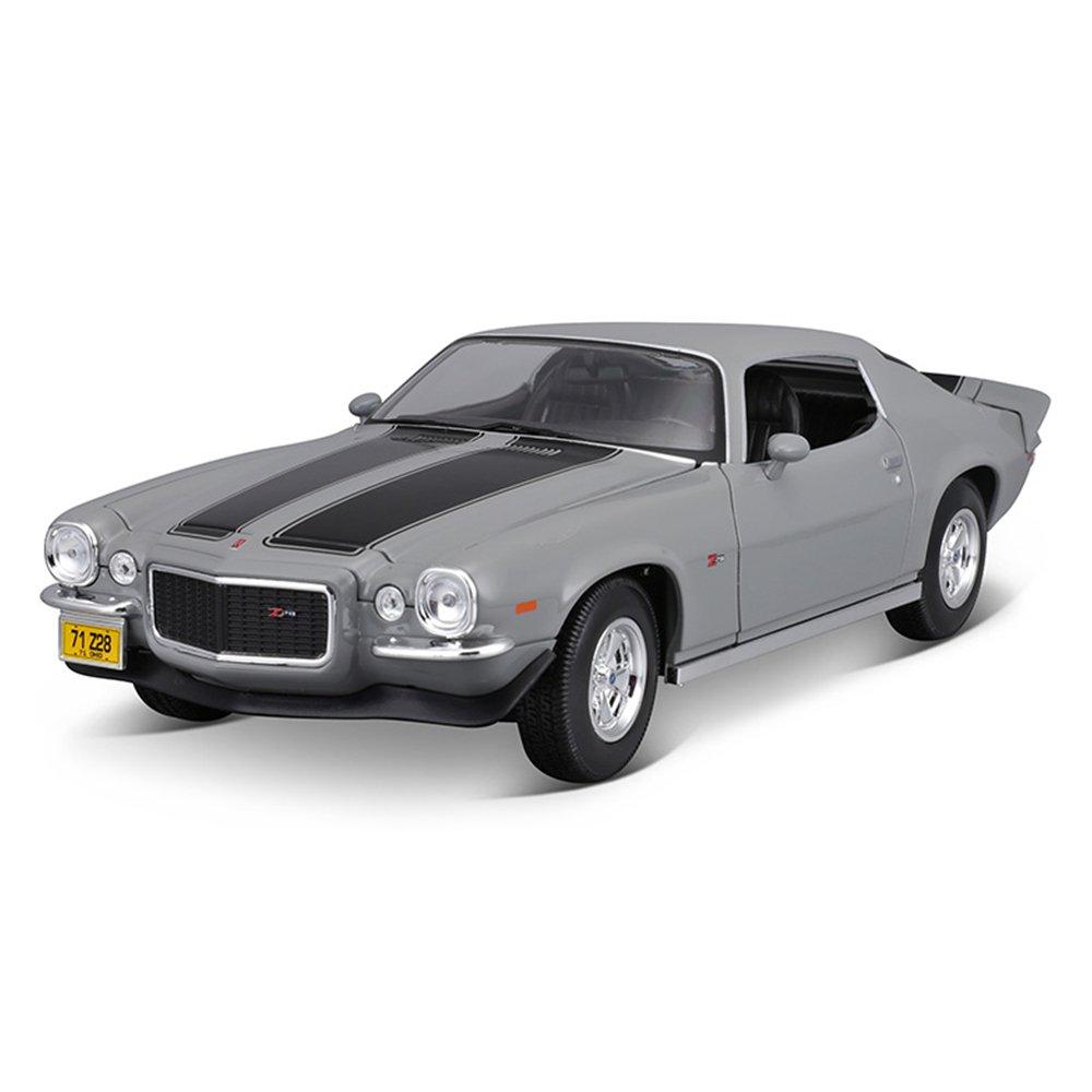 

Maisto 1:18 scale 1971 chevrolet camaro car, 31131gy – grey