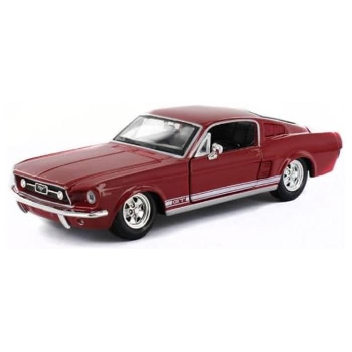 

Maisto 1:24 scale diecast 1967 ford mustang gt car, 31260 – red