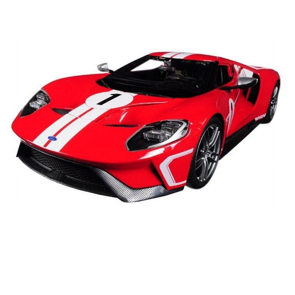 

Maisto 1:18 scale 2017 ford gt car, 31384 – red
