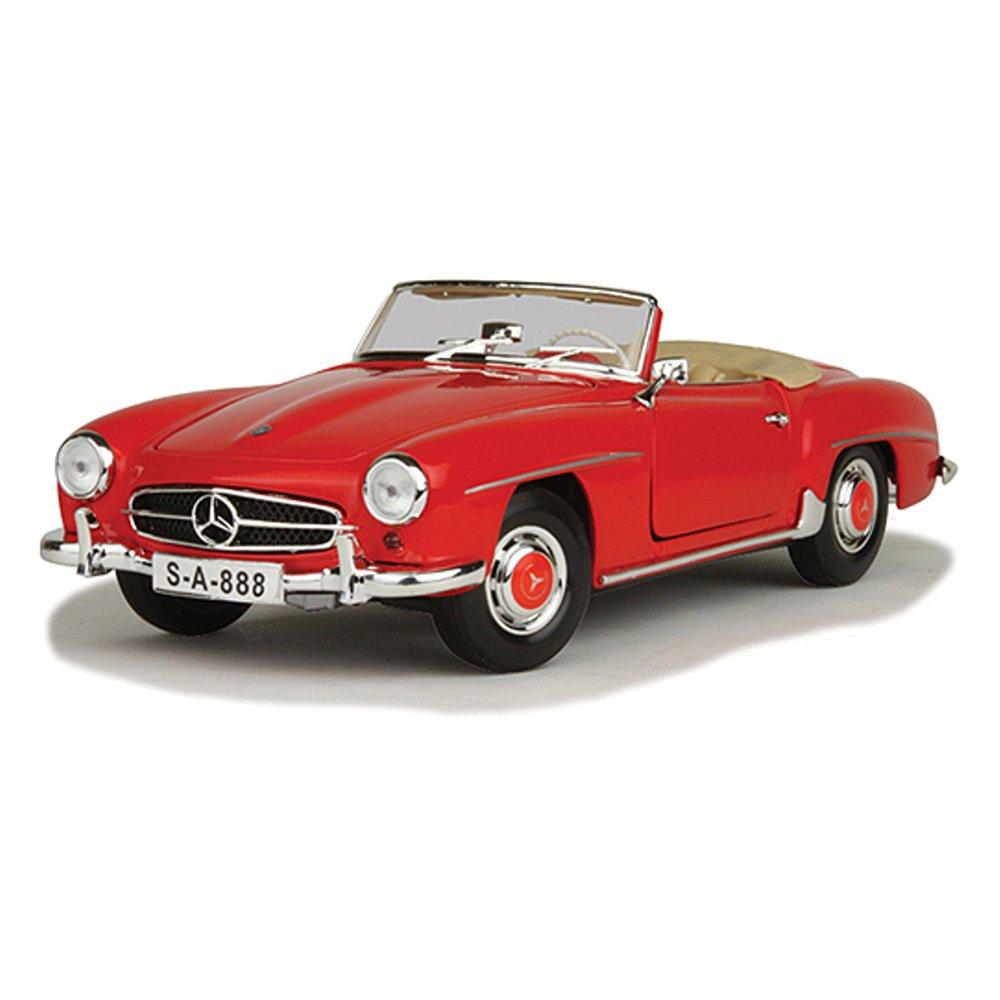 

Maisto 1:18 scale mercedes benz 190sl55 car, 31824 – red