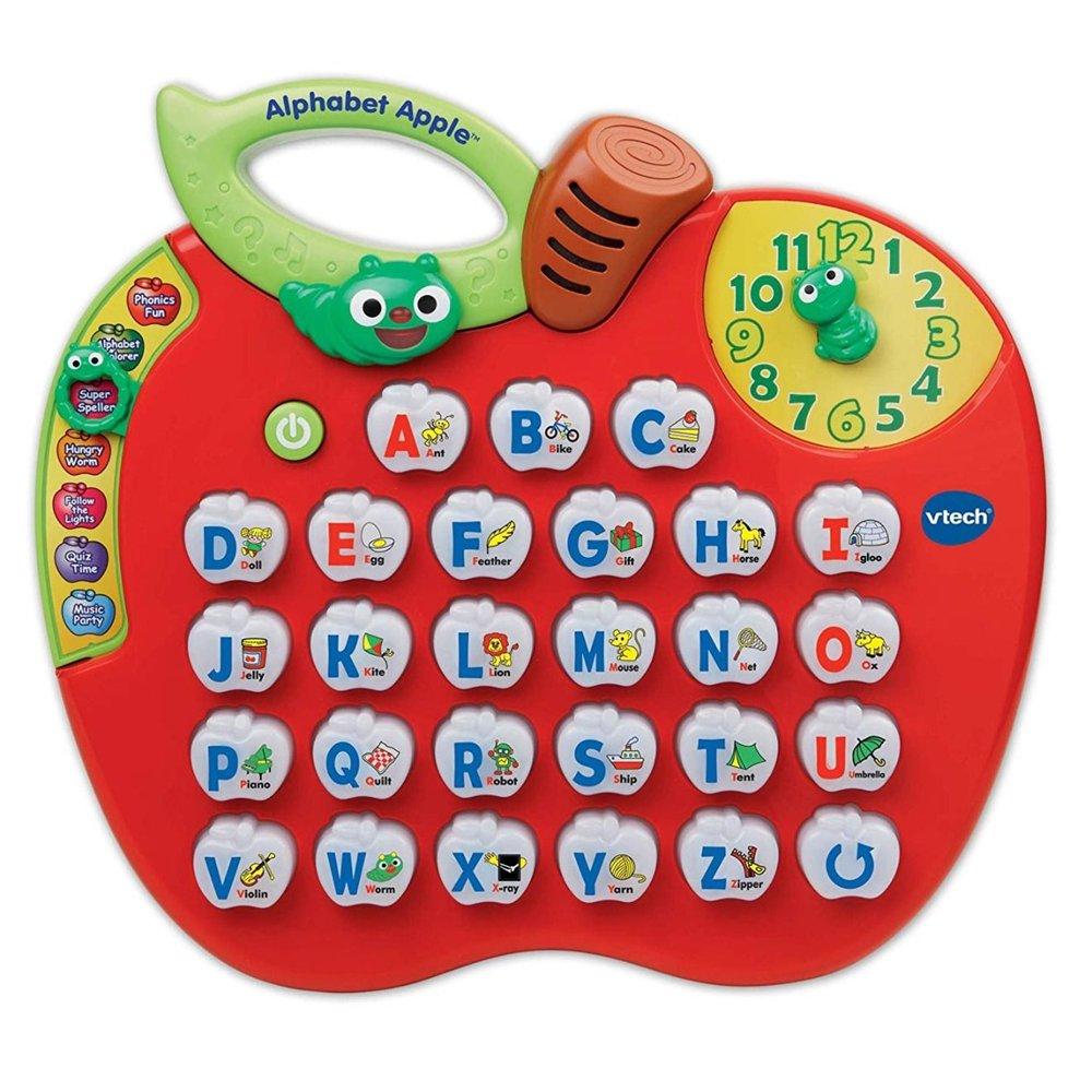 

V-tech alphabet apple kids toy, 139000 - multicolor