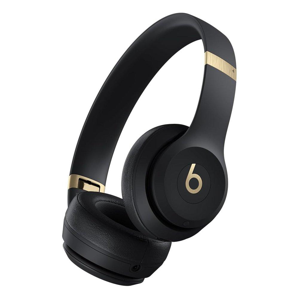 

Beats solo 4 wireless on-ear headphones, mc2l3 – black/gold