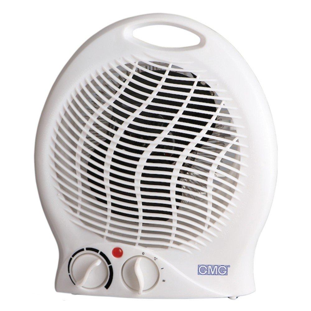 

Gmg warmth 2000w fan heater, 2 heat settings - white