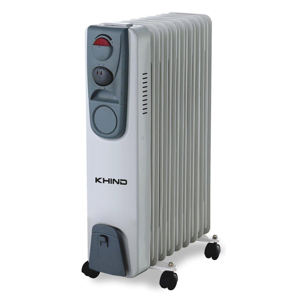 

Khind 9 fins oil heater, 2000w, of22009wg – grey