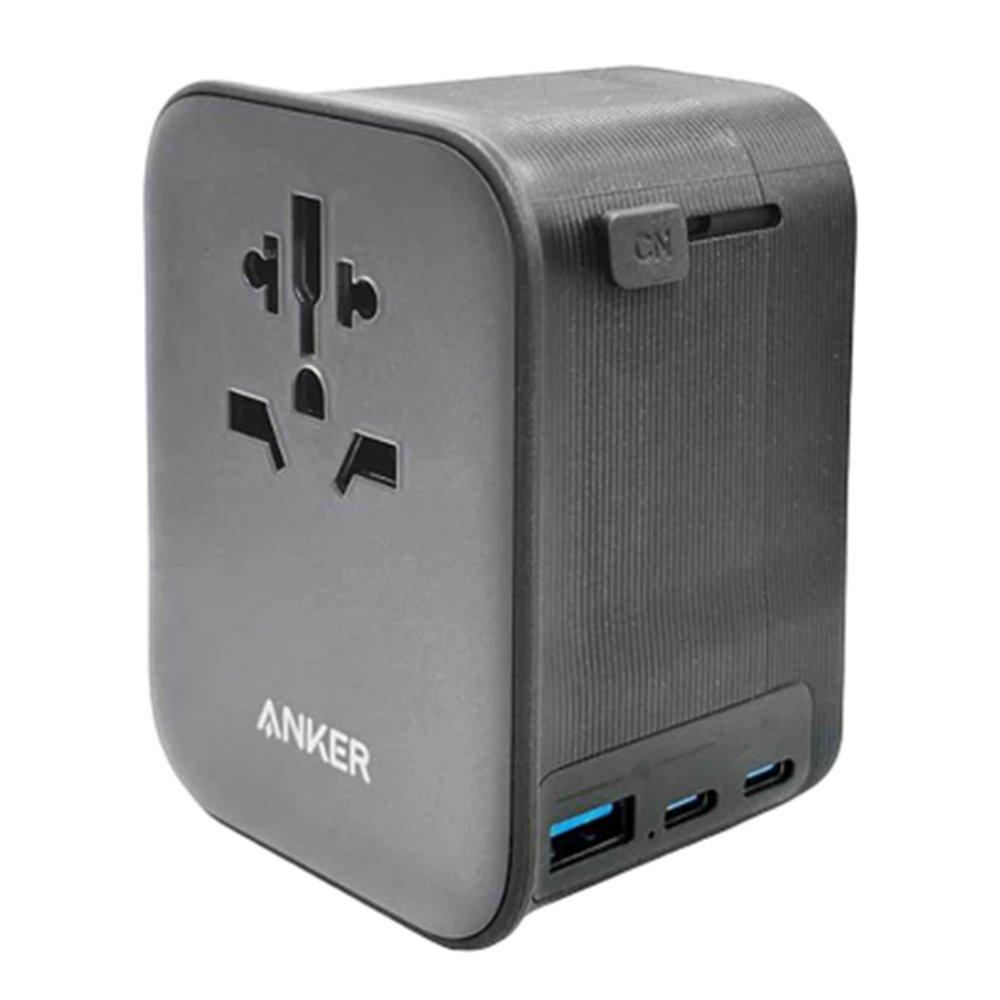 

Anker 4in1 travel adapter, 65 watts, a9213k11 - black