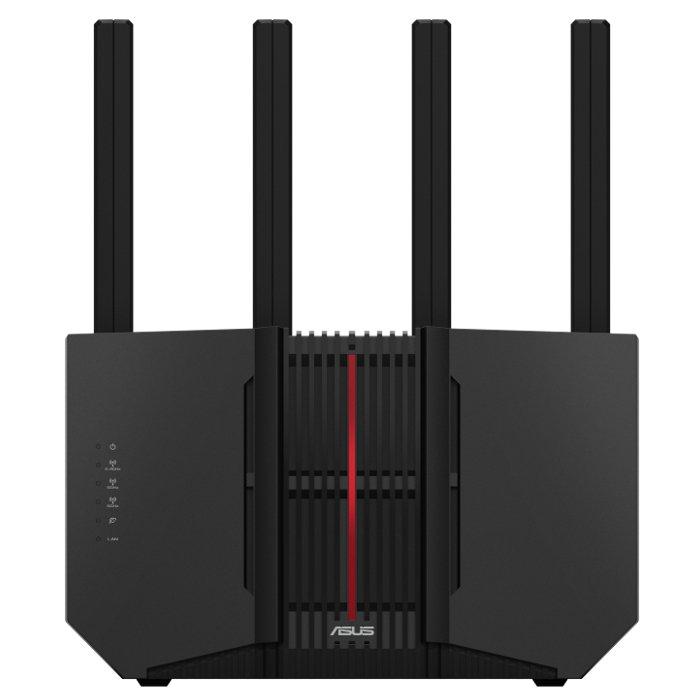 

Asus tri-band wi-fi 7 smart aimesh extendable router, wi-fi 7, tri-band, rt-be92u – black