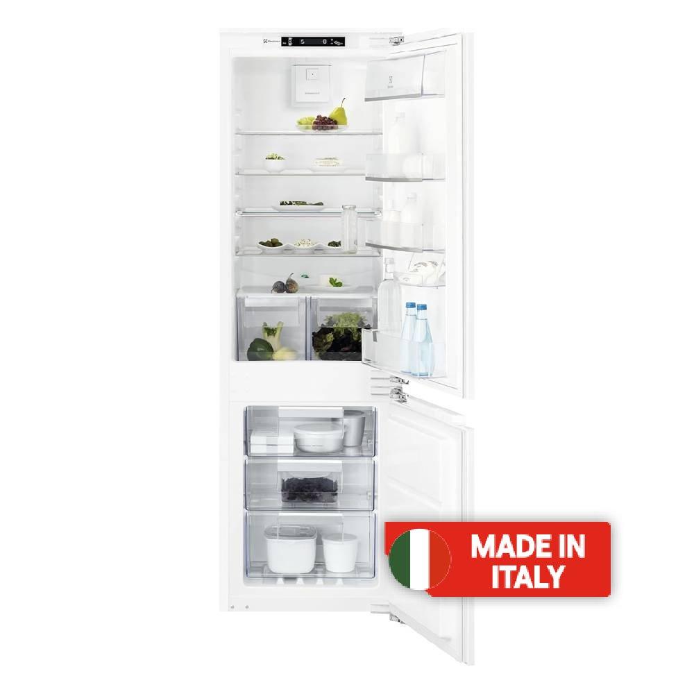 

Electrolux built in ref fridge freezer, 249 liters, enc2853aow – white