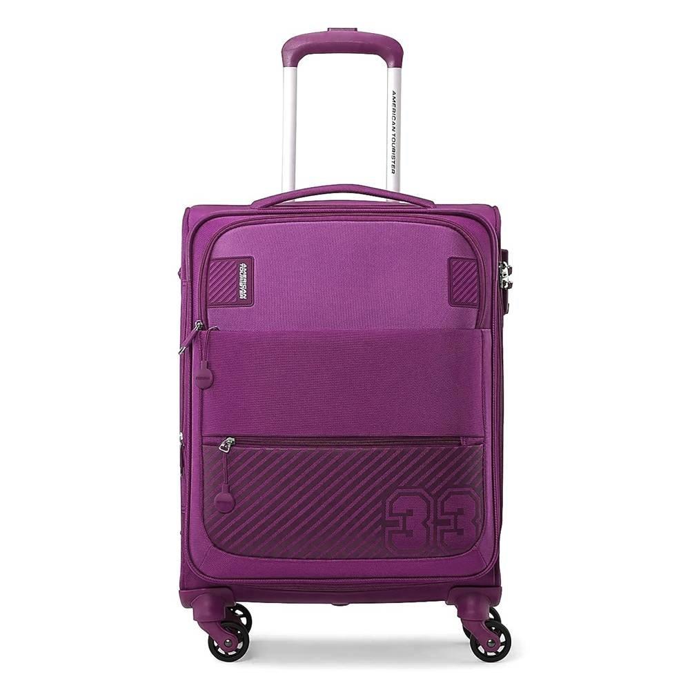 

American tourister majoris spinner soft travel bag, 59cm, le1x70104soft - wine berry
