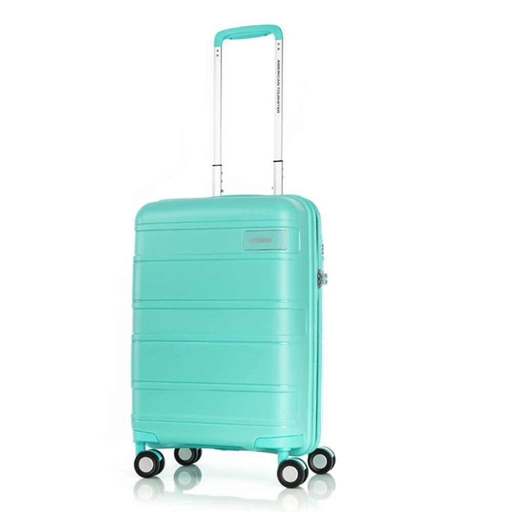 

American tourister litevlo spinner hard travel bag, 55cm, gz4x74004 - mint green