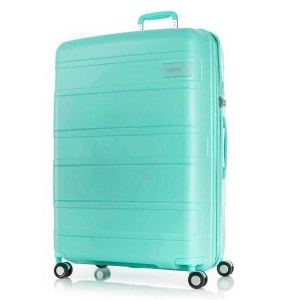 

American tourister litevlo spinner hard travel bag, 82cm, gz4x74003 - mint green
