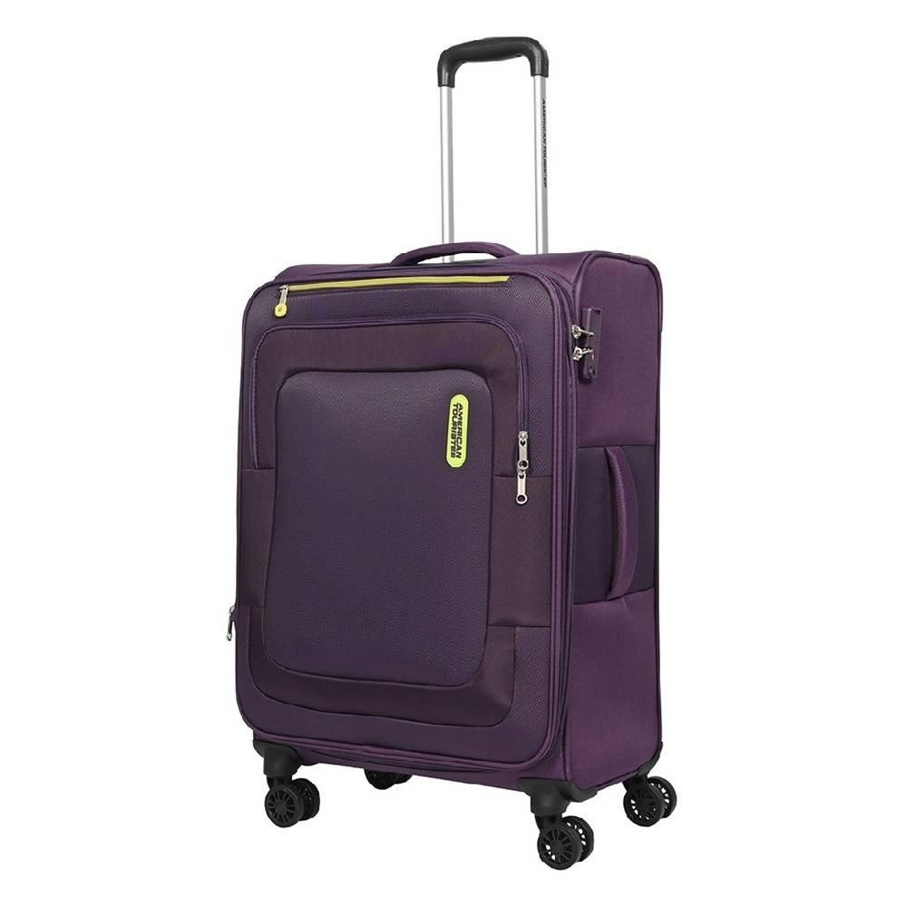 

American tourister duncan 68cm spinner soft luggage, fl8x91102 - purple