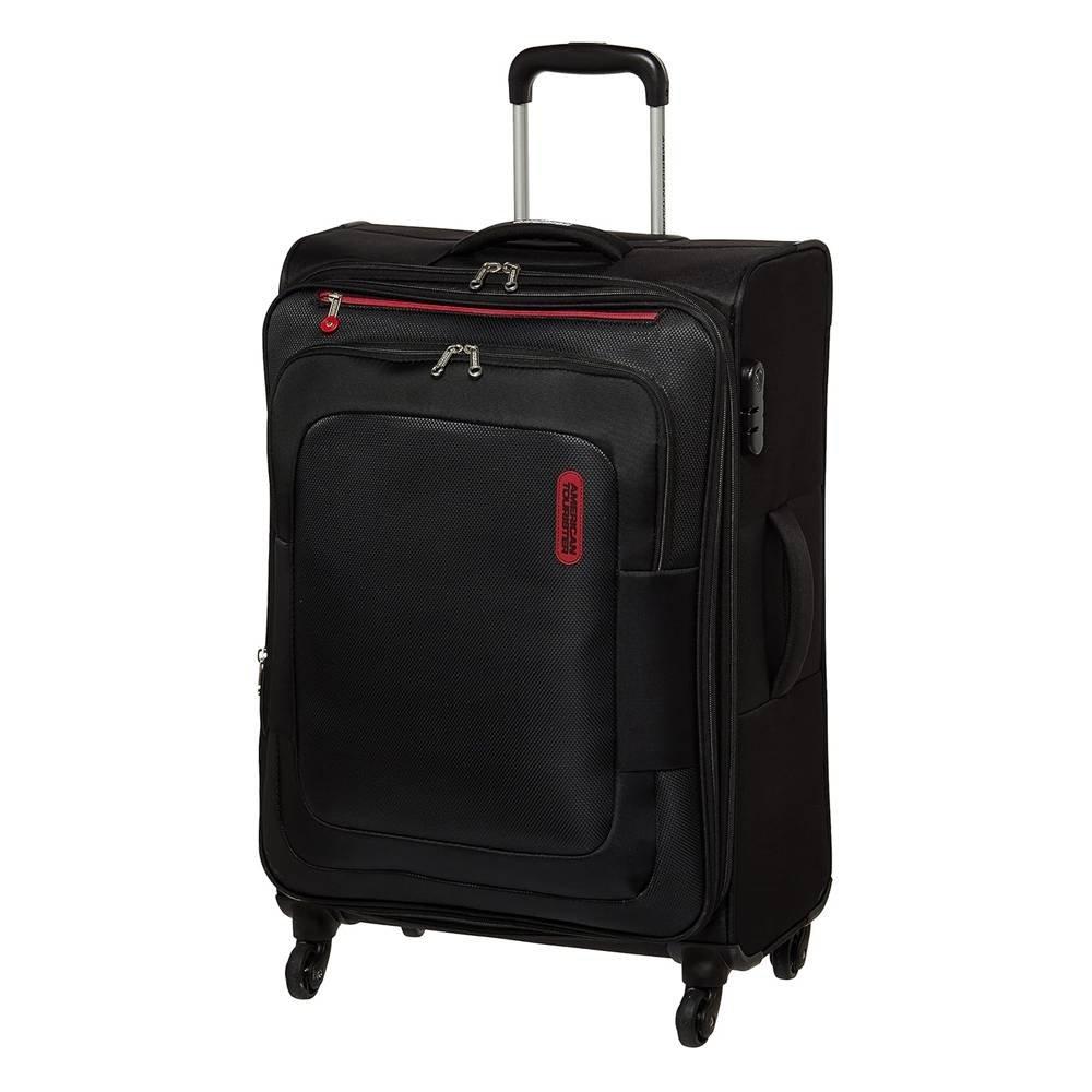 

American tourister duncan 68cm spinner soft luggage, fl8x09102- black