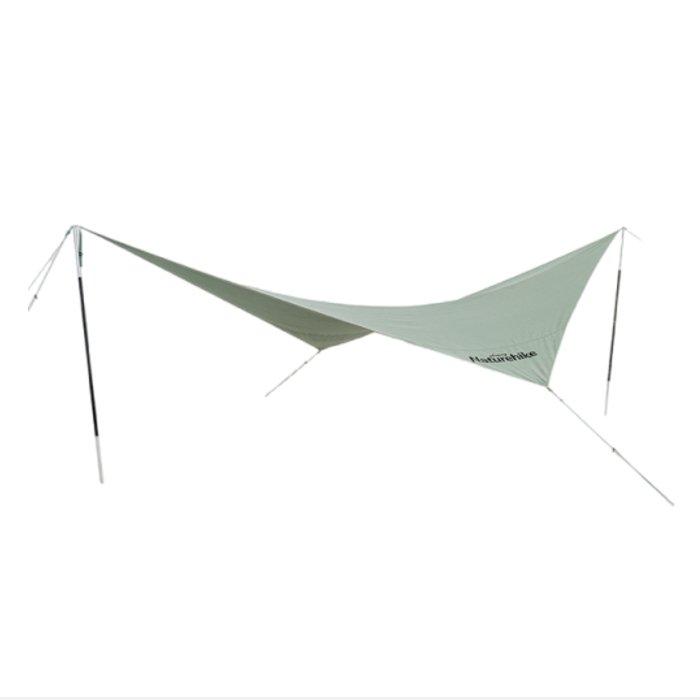 

Naturehike pleased-cotton square canopy without pole - green