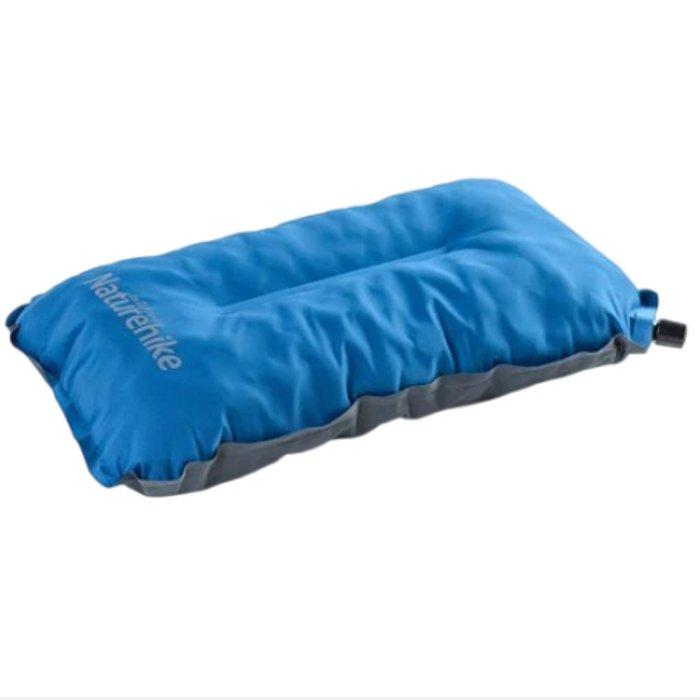 

Naturehike sponge automatic inflating pillow - light blue