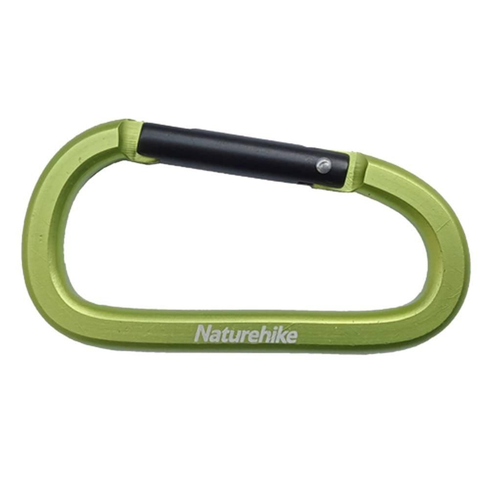 

Naturehike 8cm d-type multifunctional hang buckle without lock – green