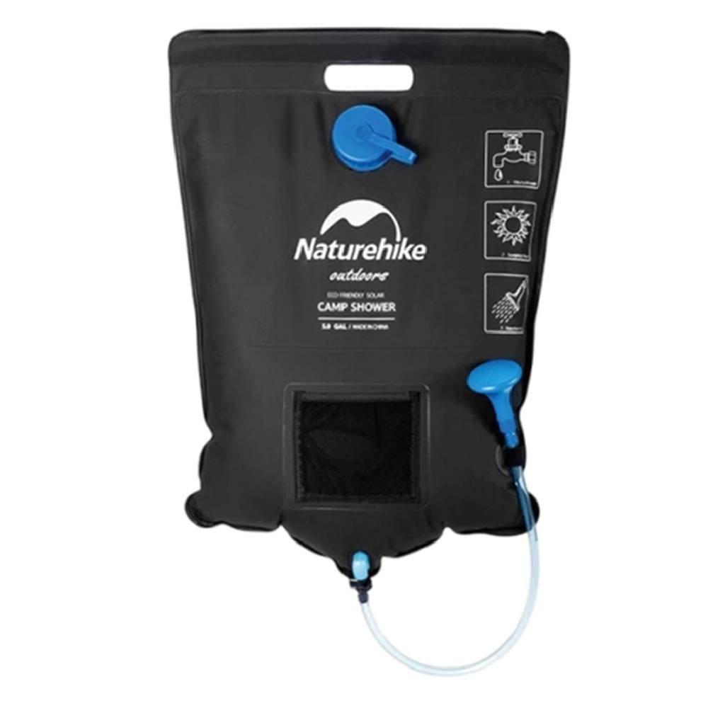 

Naturehike 20l solar shower bag outdoor camping – black