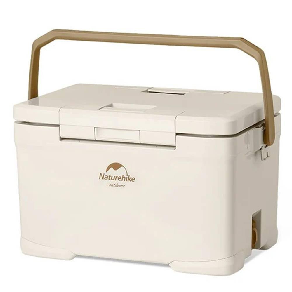 

Naturehike lingdu 36h outdoor antibacterial cooler box, 22l - beige