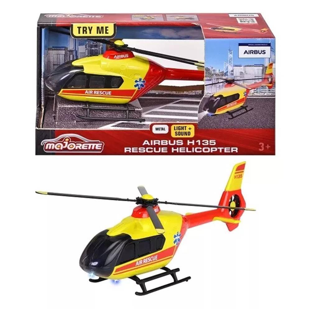 

Majorette collectible airbus h135 rescue helicopter game, 213713002 - red/yellow