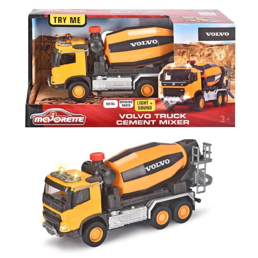 

Majorette volvo fmx cement mixer game, 213723002 - yellow