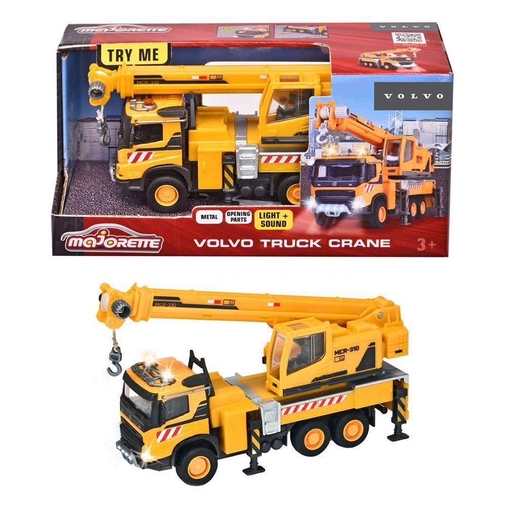 

Majorette volvo crane truck game, 213723004 - yellow