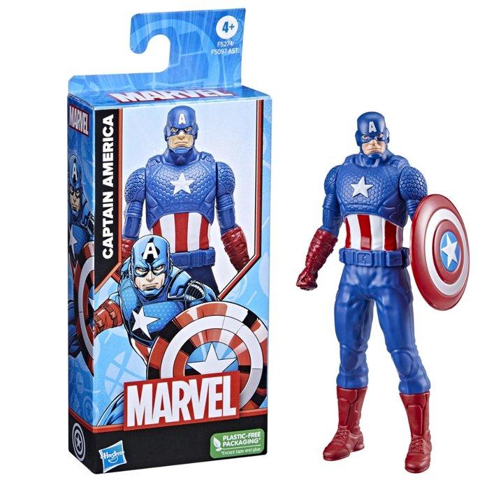 

Marvel captain america 6" basic figure, f5097/f5274 - blue/red