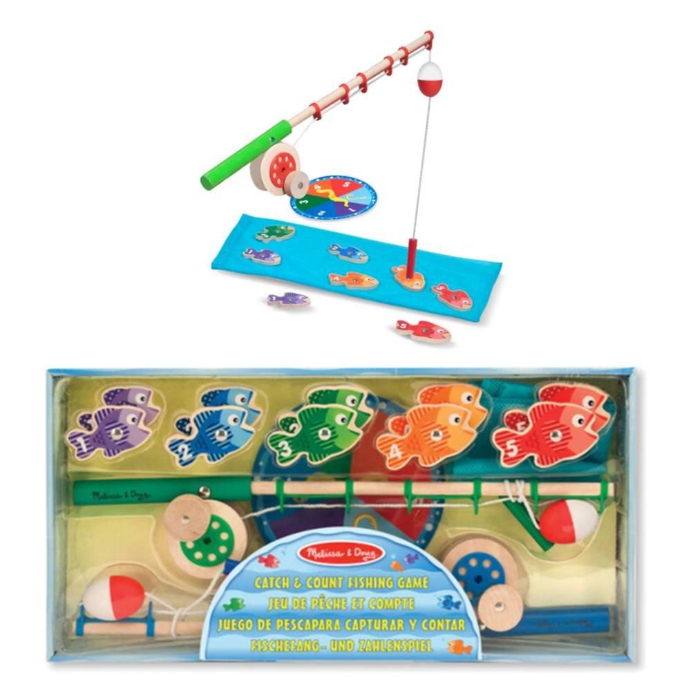 

Melissa & doug catch & count fishing game, 5149
