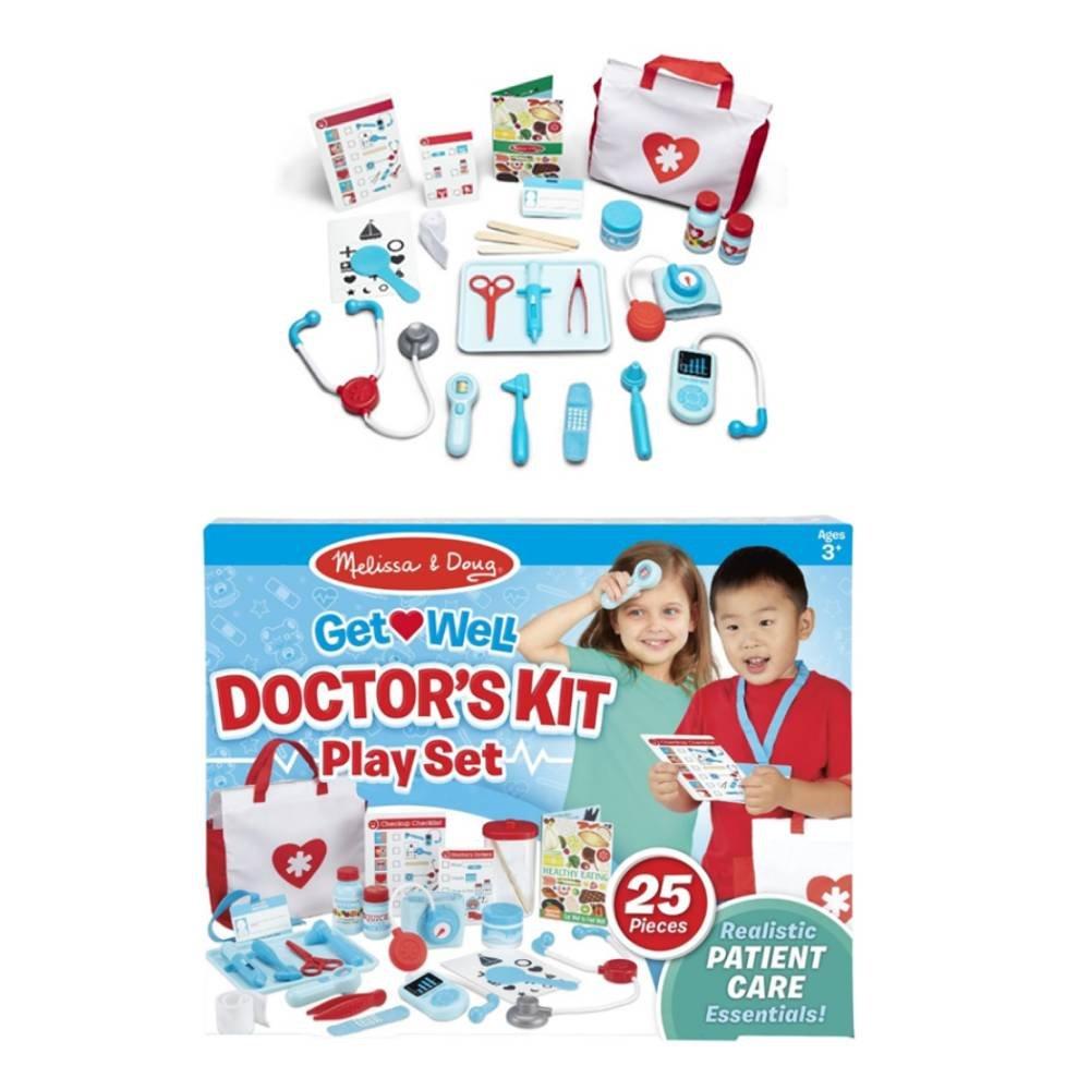 

Melissa & doug 25 pieces get well doctor’s kit play set toy, 8569