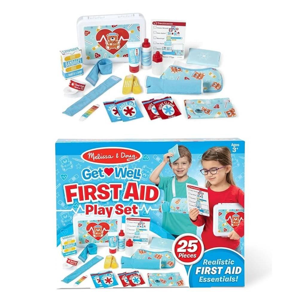 

Melissa & doug first aid play set, 30601 - white & blue