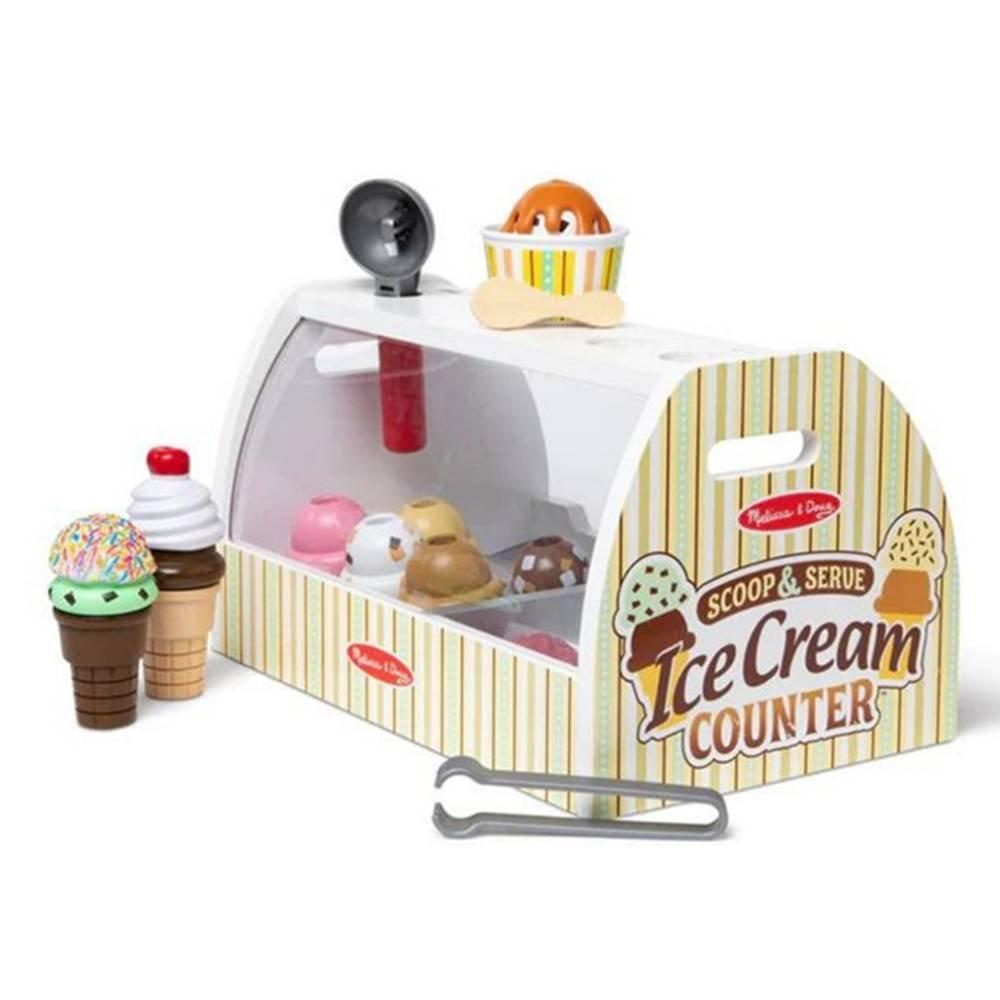 

Melissa & doug scoop & serve ice cream counter game, 9286 - multicolor