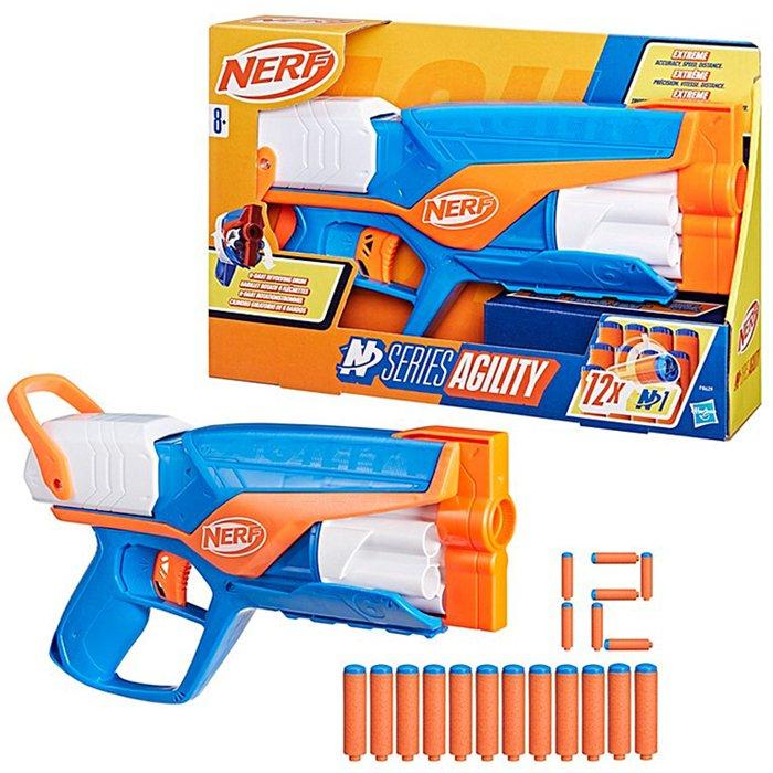

Nerf n series agility blaster, f8629 - multicolored