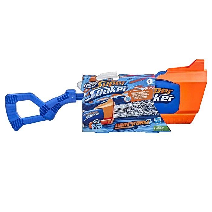 

Nerf super soaker rainstorm water blaster, f3890 - blue/orange