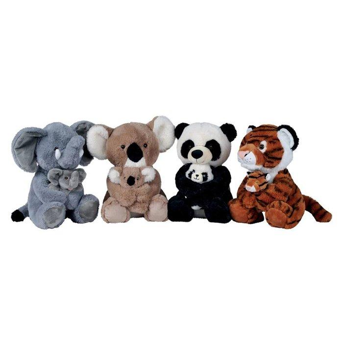 

Nicotoy panda, koala, tiger, elephant, 6305851124 - multicolored