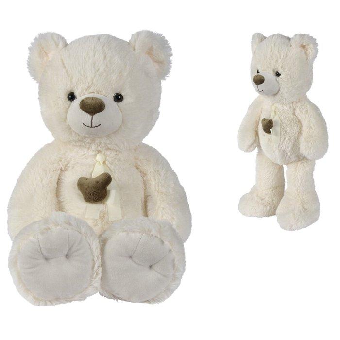

Nicotoy bear with ribbon head plush 55cm toy, 6305810019 - cream