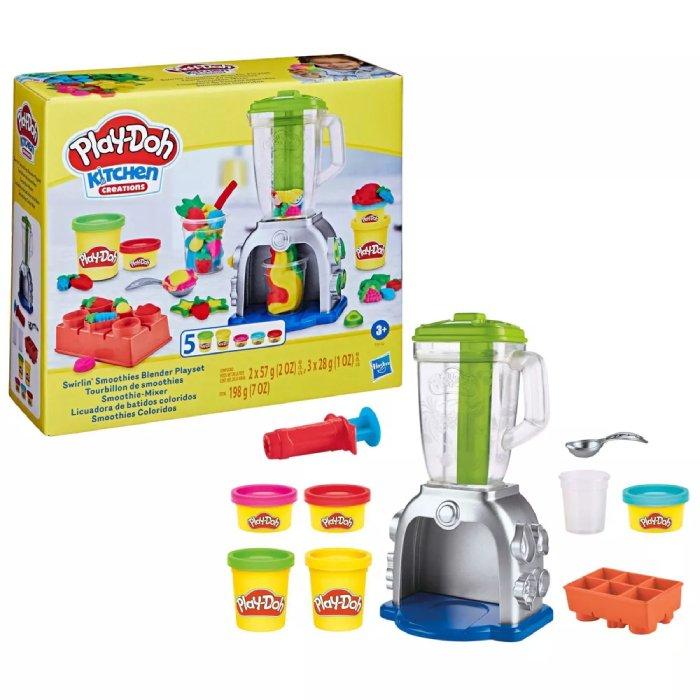 

Play-doh swirlin' smoothies blender playset, f9142 - multicolored