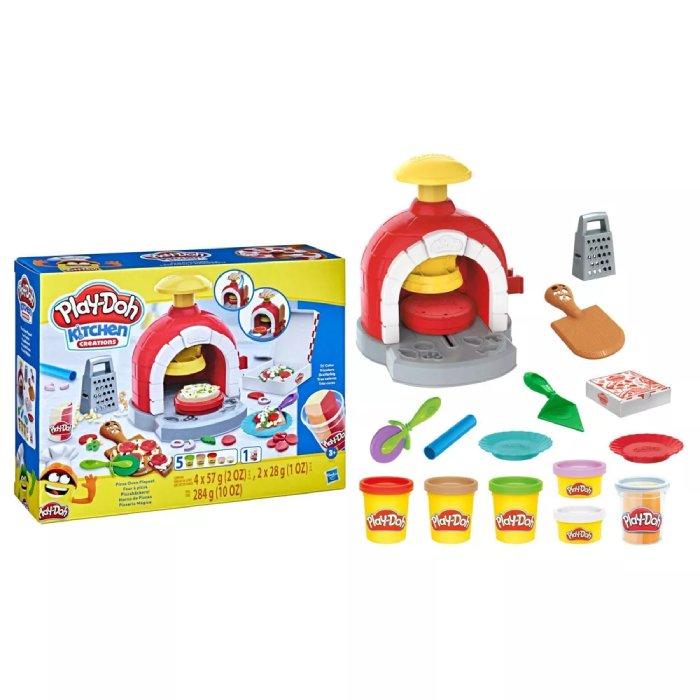 

Play-doh kitchen creations pizza oven playset, f4373 - multicolored